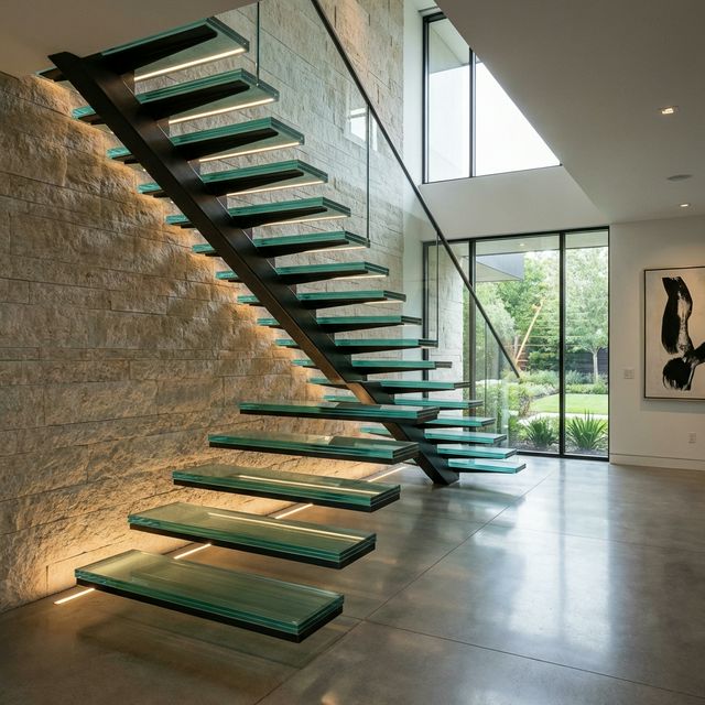 Glass Staircase